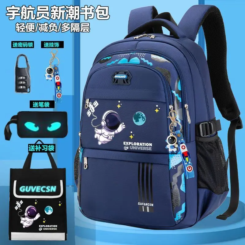 Cặp Sách, Năm 2024, Dành Cho Học Sinh Tiểu Học Lớp 3 Đến Lớp 6, Học Sinh Trung Học Cơ Sở, Dung Lượng Lớn, Giảm sức nặng, Bảo Vệ Cột Sống, Siêu Nhẹ, Thích Hợp Cho Bé Trai Và Bé Gái, Ba Lô