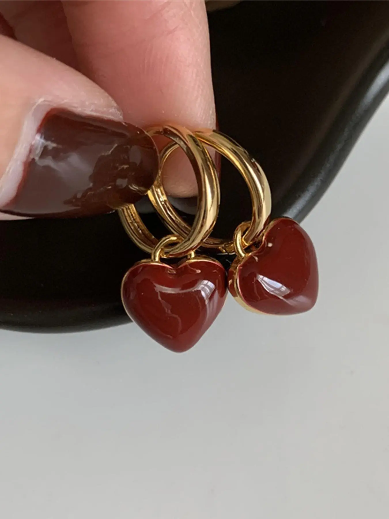Fashion Heart Design Dangle Earrings, 1 Pair Fashion Jewelry for Party, Daily Decor, Trendy All-match & Exquisite Jewelry for Birthday Gift, Valentine's Day, Gift