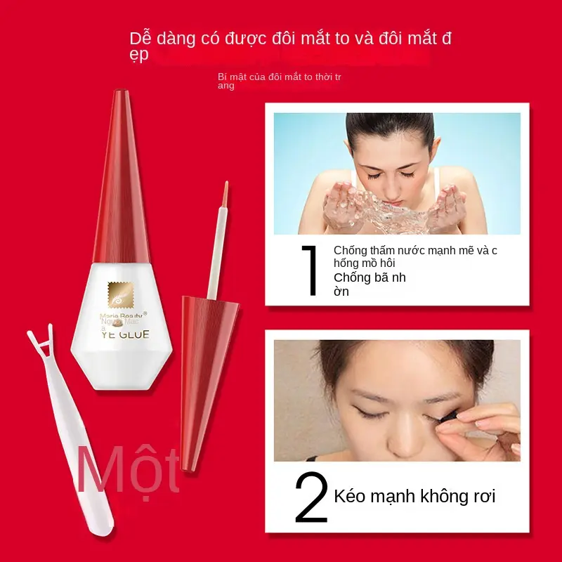 Keo Dán Mi Giả Màu Trắng Trong Suốt Đa Năng Tiện Dụng 1