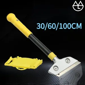 Alat Scraper Skrep Kikis/Pisau Pengerok Premium Alat Pengikis Cat/Kape Gagang Adjustable 30/60/100cm