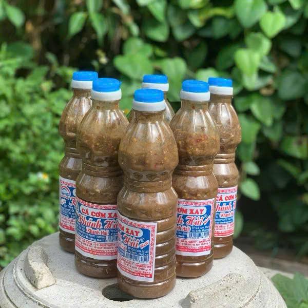 Mắm nêm cá cơm Khánh Hải, loại cá xay nhuyễn, đậm đà hương vị miền Trung - 500ml/chai