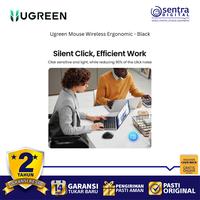 Gambar Ugreen Wireless Mouse Ergonomic Dual Mode Bluetooth 5.0 & 2.4Ghz Rechargeable 5000 DPI Silent Click - 45792 dari Sentra Digital Kota Surabaya 3 Tokopedia
