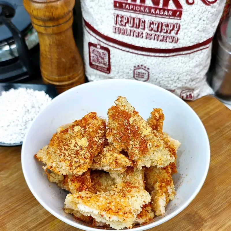 Tepung ala Shihlin Tapioka Kasar Crispy Ayam Sihlin Berkualitas 1 KG - LINK 5
