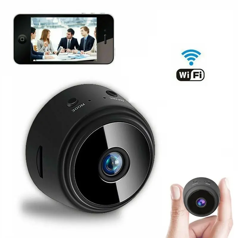 Camera mini Wifi, A9, 1080P, Giám sát an ninh, Không dây, Video tầm nhìn ban đêm từ xa