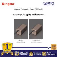 Gambar Kingma T-NPF750 5200mAh Battery for Sony NPF Series Camcorders & LED Panel Lights dari Sentra Digital Kota Surabaya 5 Tokopedia