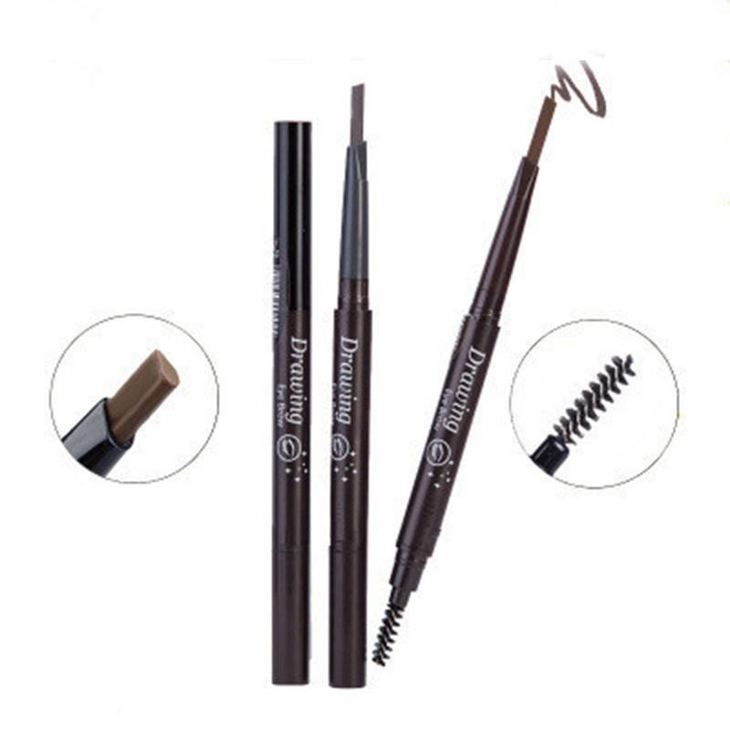 Product Introduction of ดินสอเขียนคิ้ว เครื่องสำอางสำหรับผู้หญิง ดินสอเขียนคิ้ว กันน้ำ ดินสอเขียนคิ้วแบบหมุน 2 in 1 มีแปรงปัดคิ้วในตัว ของเหลว สติ๊ก เจล ใช้งานได้ยาวนาน กันโคลน Cosmetics 3
