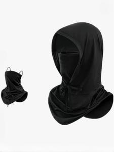 Pasamontañas de Seda de Hielo Multifuncional, Mascarilla Facial Elástica y Transpirable, Forro para Casco de Ciclismo Cálido y a Prueba de Viento, Uso Unisex en Deportes al Aire Libre