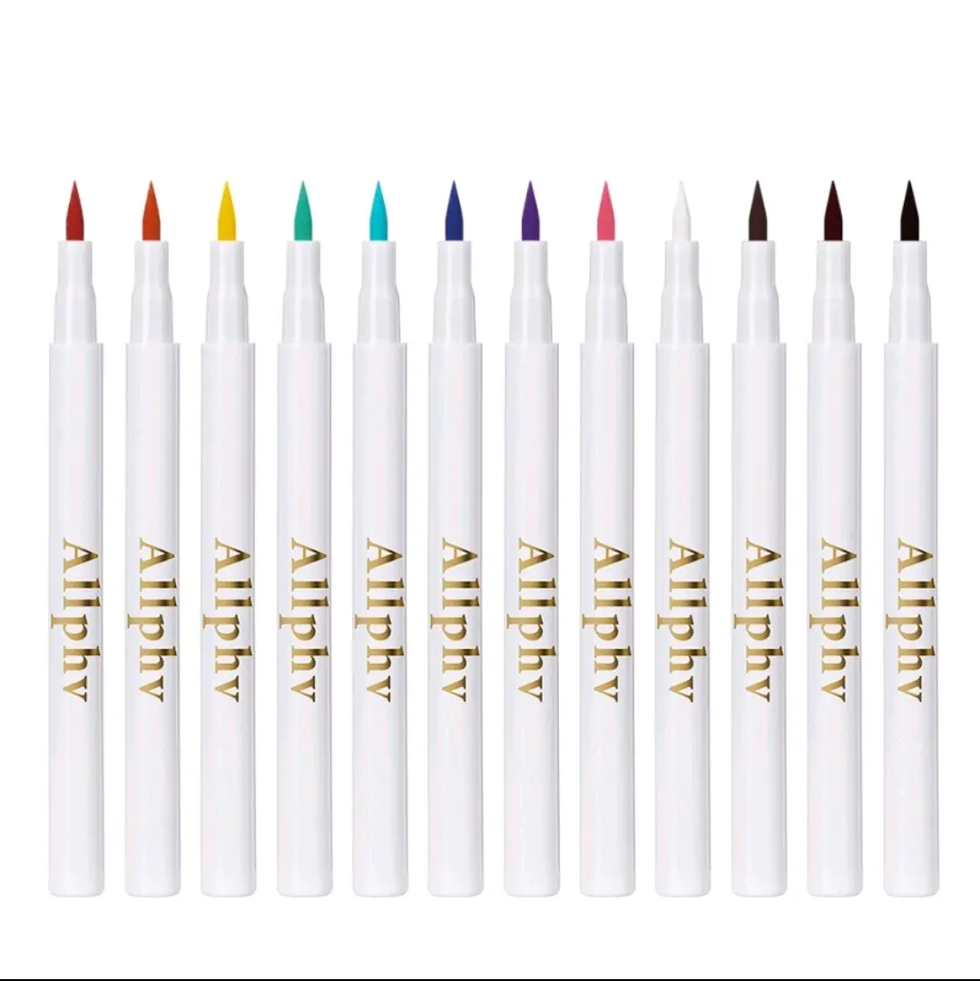 Allphv Eyeliner 12 warna waterproof Lasting Lasting