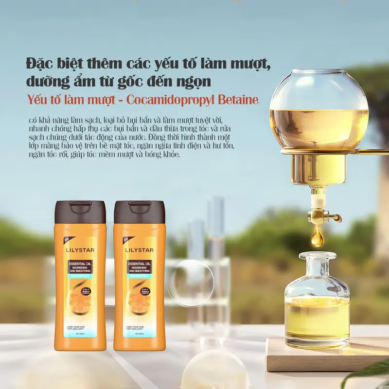 [GIẢM SÂU THÁNG 7] Gội Xả Tặng Sữa Tắm 2in1 Lilystar Giúp Làm Sạch, Lưu Hương Thơm Lâu, Nuôi Dưỡng Tóc Và Không Làm Bết Tóc (200ml) 3