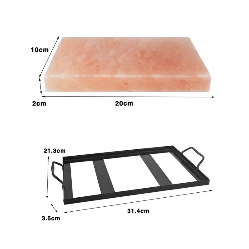Giá Nướng Đá Muối, Chống Dính, Chịu Nhiệt, Sắt Chịu Lực Cao, Dễ Vệ Sinh, Giá Nướng BBQ Đa Chức Năng, Dụng Cụ Nướng Thịt 4