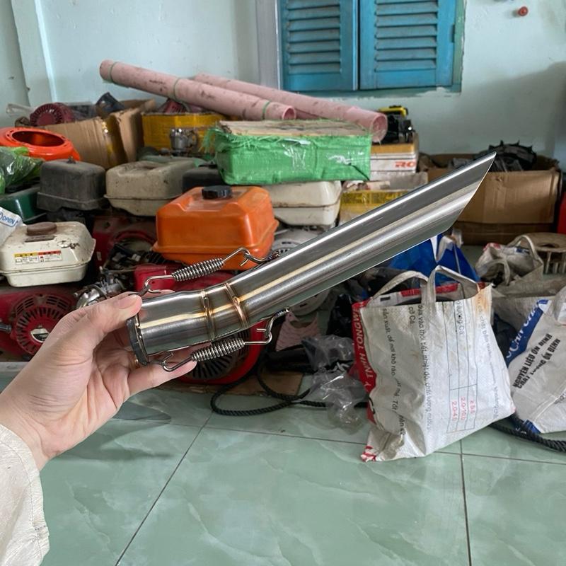 Bô inox xéo máy 9hp đến 22hp 4