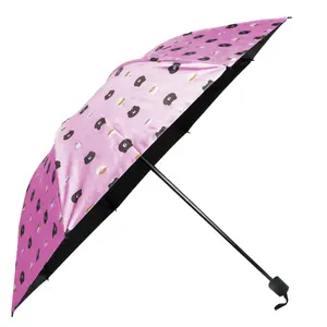 Payung Lipat Motif Beruang Payung Anti UV Anti Air Hujan Payung Motif Beruang -10518-6