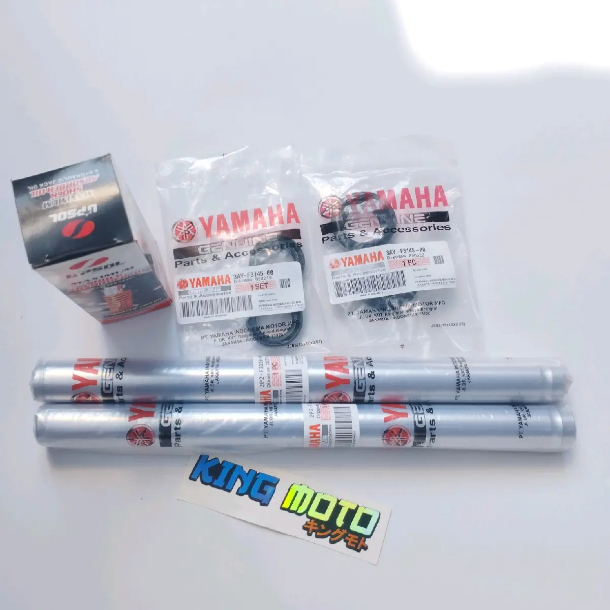 PAKET AS SHOCK DEPAN AS SOK OLI SOK SIL SOK JUPITER Z VEGA R NEW VEGA R JUPITER BURHAN KODE 2P2/5TP