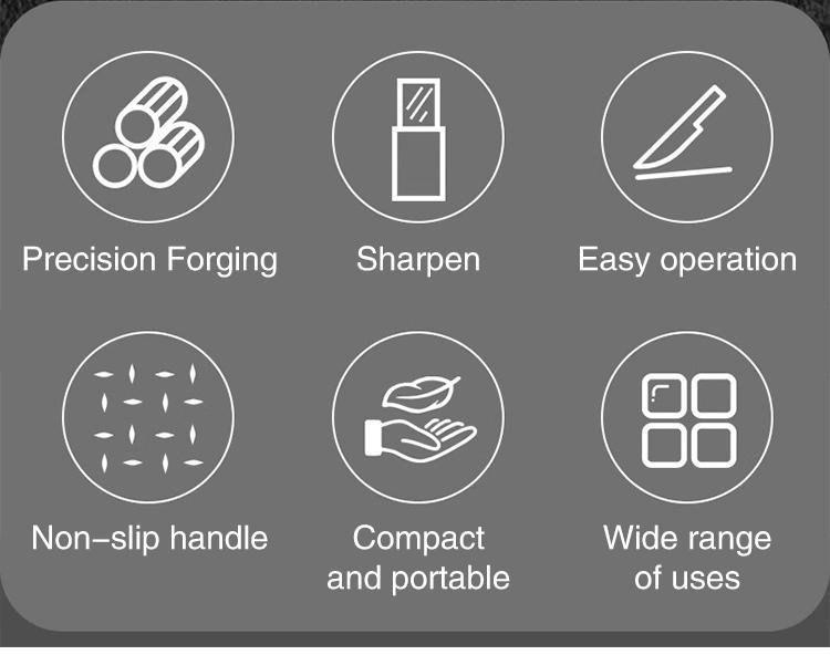 Product Introduction of Multifunctional mini portable manual fast open edge handheld alloy steel knife sharpener 5