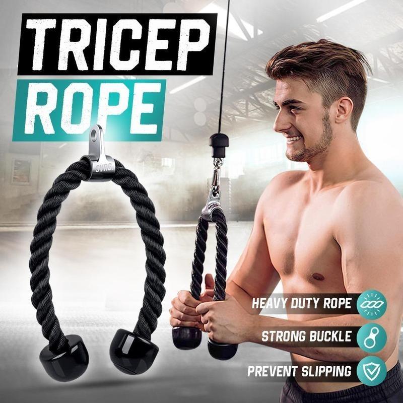 Tricep Rope - Tali Pull Down - Latihan Otot Trisep 0