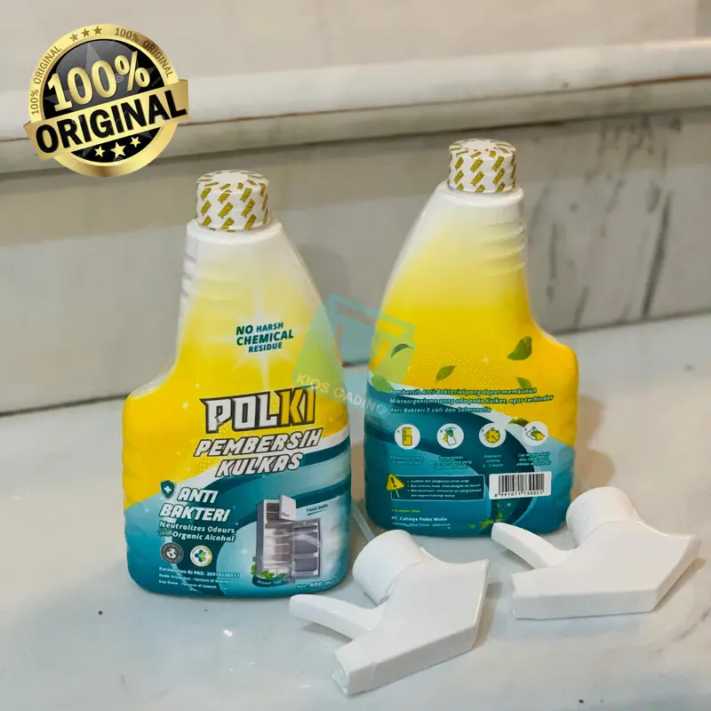 POLKI Cairan Pembersih Kulkas Fridge Cleaner Antibacterial Safe 400ml 0