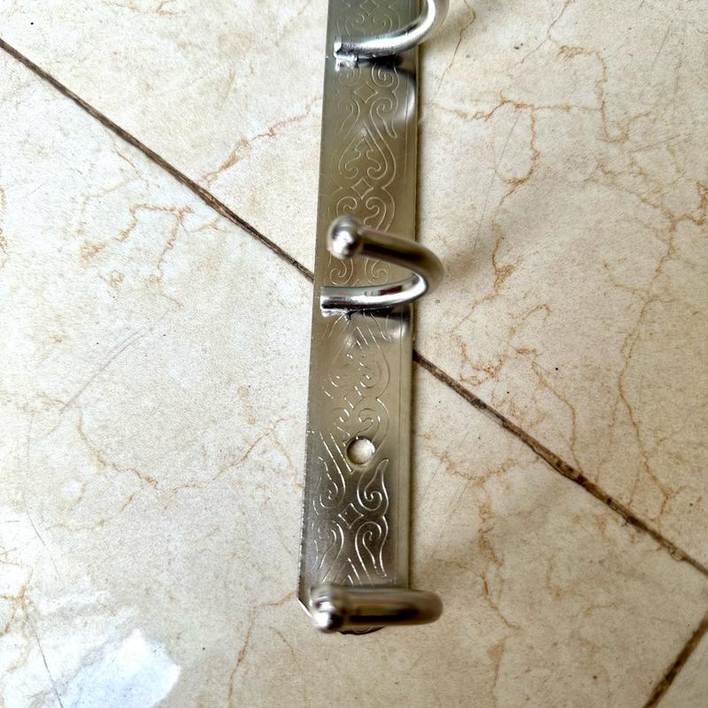 7 MÓC Thanh la khoan tường inox 201 dày chắc dùng treo đồ phòng tắm phòng ngủ tolet nhà bếp treo quần áo vật dụng Treo Tường 8