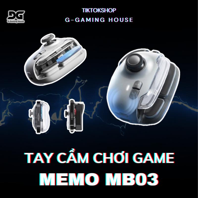  Tay Cầm Hỗ Trợ Chơi Game Memo MB03 Kết Nối Bluetooth Dành Cho Điện Thoại Máy Tính Bảng Phụ Kiện Không Dây Chơi Điện Tử Bộ Sạc Nhanh 