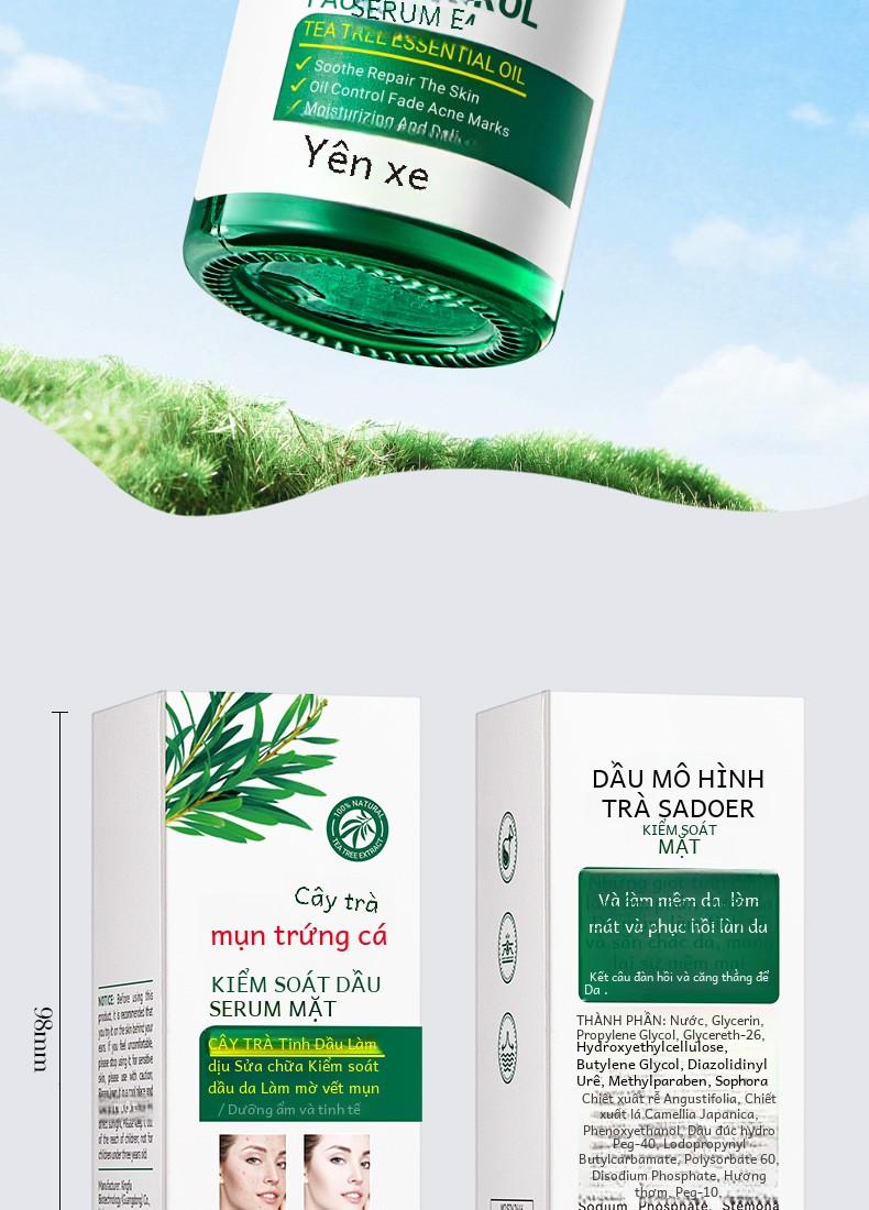 Product Introduction of Bộ Chăm Sóc Da Cây Trà, SADOER, 5 Món, Làm Sạch, Dưỡng Ẩm, Dưỡng Ẩm Skincare Làm Đẹp Da Serum Cho Bé sữa _ 19