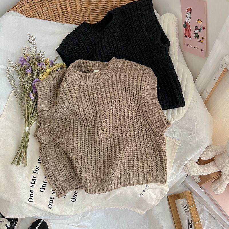Product Introduction of Áo Vest Trẻ Em, Phong Cách Hàn Quốc Nghệ Thuật Phong Cách Mori HK, Len, Phong Cách Phương Tây, Không Tay, Đồ Len, Vest Dệt Kim, Thích Hợp Cho Mùa Xuân Và Mùa Thu, Vest Dệt Kim, Cho Trẻ Em Trung Và Lớn 7