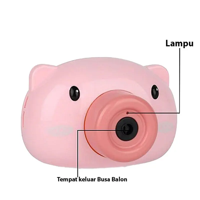 [COD] GD M92 Mainan Gelembung Sabun Bentuk Kamera Buble Ada Lampu dan Musik 6
