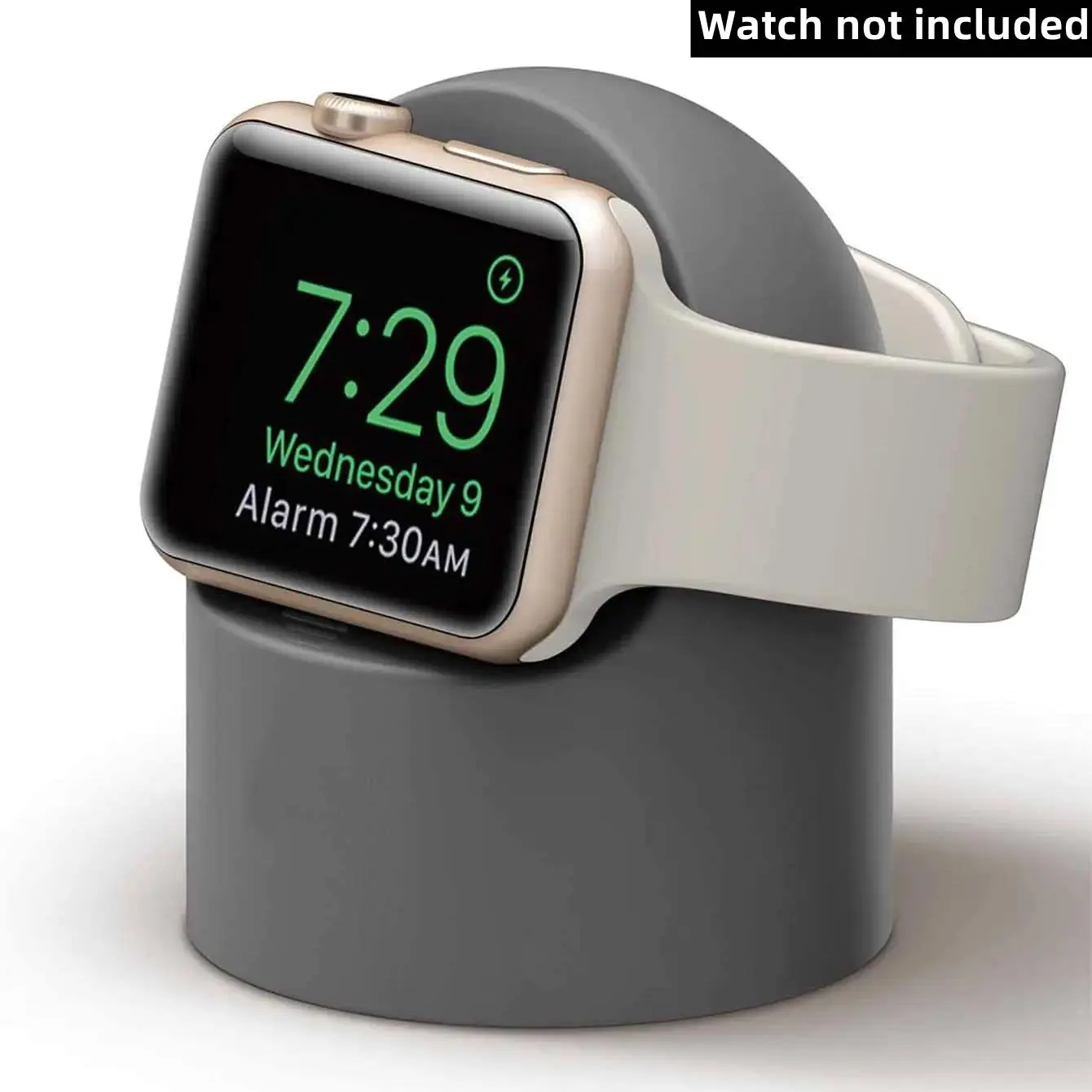 Charger Stand for Apple Watch, Durable Silicone Smart Watch Charging Stand, Silicone Charging Stand Holder for Apple Watch Charging Station, Gift for Friend
