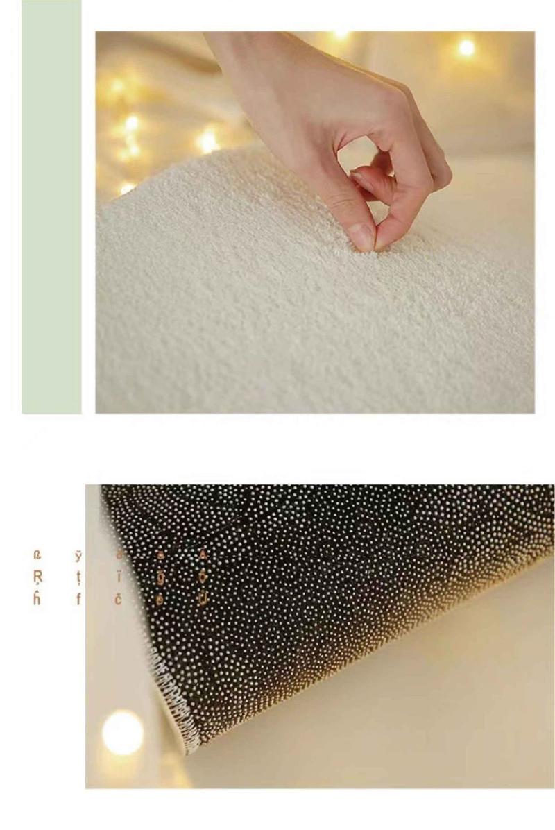 Product Introduction of Thảm Trải Sàn Nhà Vệ Sinh, Gia Dụng, Thảm Chống Trượt Thấm Nước, Thích Hợp Cho Phòng Tắm, Phòng Ngủ Và Nhà Vệ Sinh, Thảm, Thảm Nhà Vệ Sinh, Thảm Phòng Tắm Nhung Tranh 4