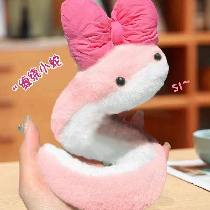 Product Introduction of Đồ Chơi Nhồi Bông Hình Rắn Nhỏ Có Thể Xích Đu, Mẫu Mới, Thú Nhồi Bông Sáng Tạo, Vui Nhộn Và Đáng Yêu, Năm Con Rắn, Dễ Thương Và Đáng Yêu 3