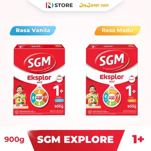 SGM EKSPLOR 1+ RASA MADU DAN VANILA 900 GR