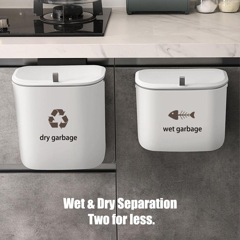 Product Introduction of Wall Mounted Trash Can with Lid Waterproof Trash Can Narrow Seal Trash Can Toilet Trash Can 15