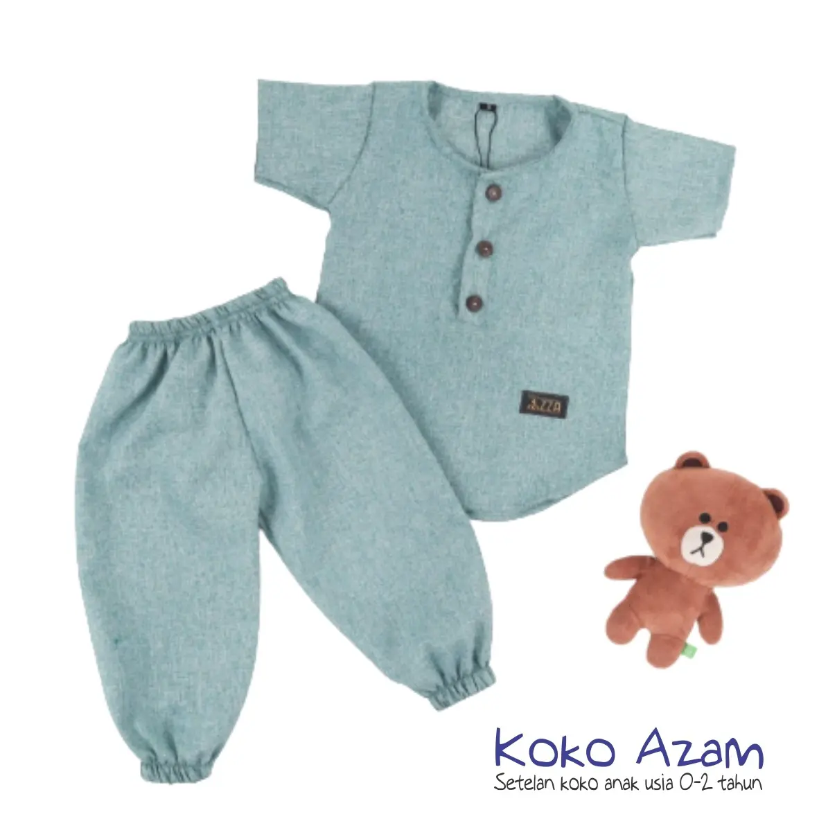 Koko Anak Bayi Laki laki 0-2 Thn / Baju Koko Bayi / Setelan Koko Bayi