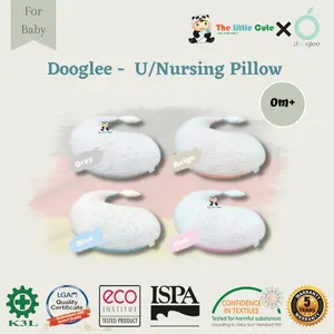 Dooglee U Pillow Nursing Pillow Natural Latex Bantal Menyusui