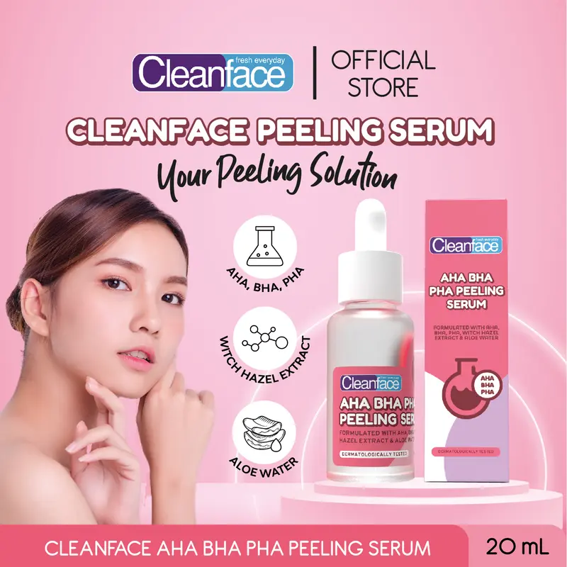 Purbasari - Cleanface AHA BHA PHA Peeling Serum 0