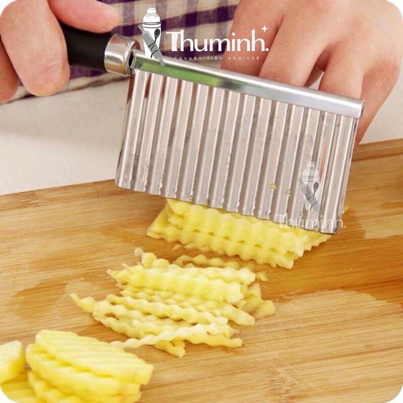￼Dao Cắt Rau Củ Quả, Cắt Thạch Lượn Sóng 4
