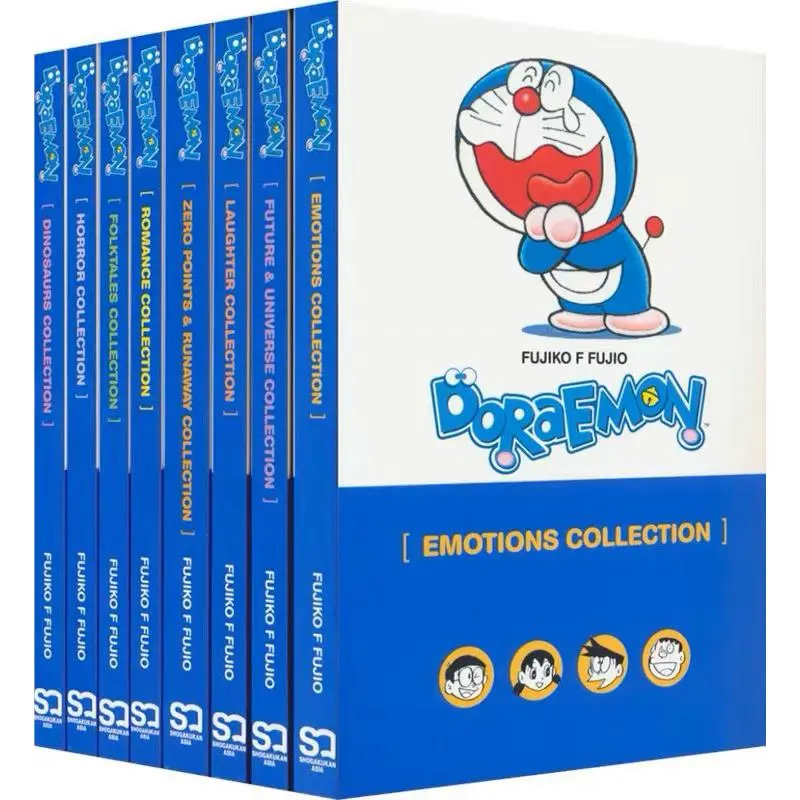 Doraemon Comics Collection By Fujiko F Fujio (8 Books)