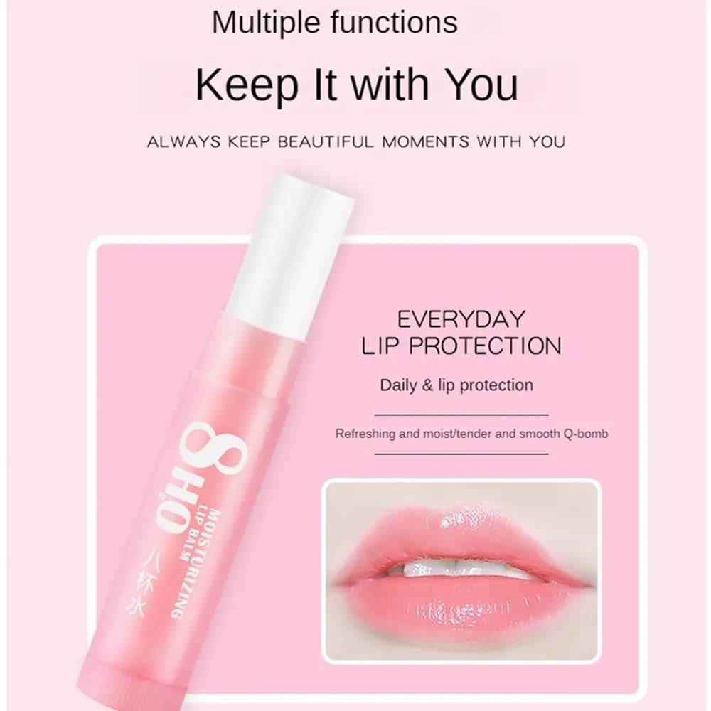 Fruity Lip Balm Moisturizing Waterproof Long-lasting Hydrating Lip Care Refreshing Non-greasy Effective Soothing Gentle Lip Mask Repairing Lips Diluting Lip Lines