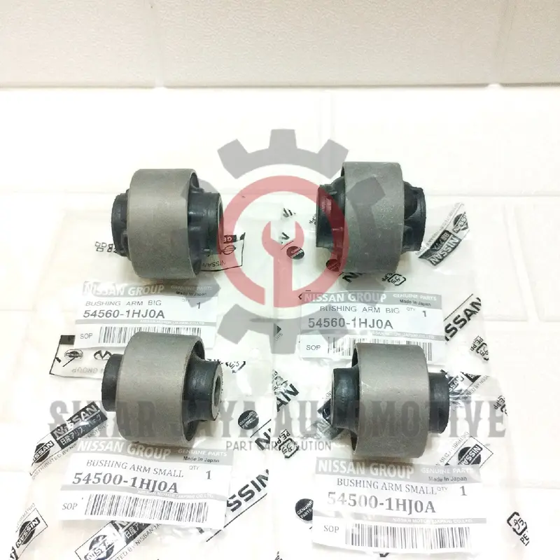 Bushing Lower Arm Sayap Depan Besar Kecil Nissan March Original 2 Set 4pcs 2