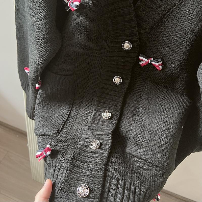 Áo cardigan nơ Giáng sinh 3