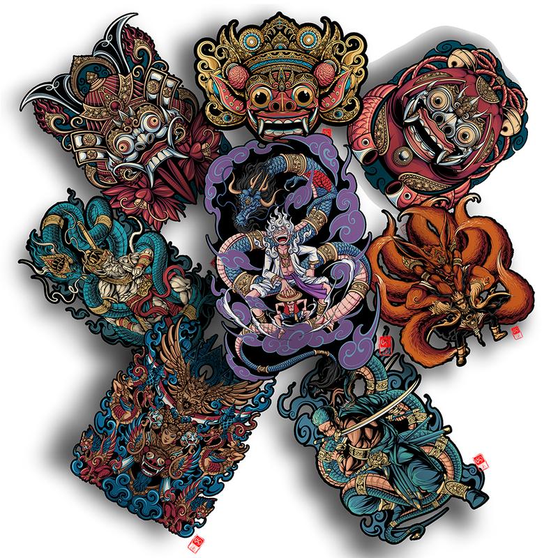 SENIMAN BOCAH️ STIKER CUTTING (LIMITED EDITION) 0