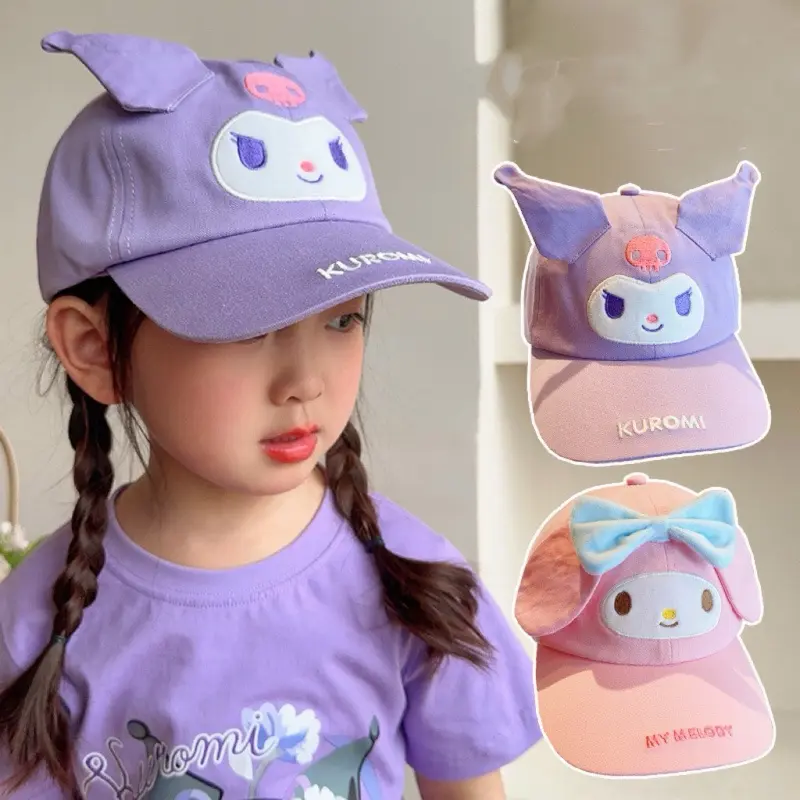 Ready Cute Kuromi & Friends ORIGINAL SANRIO Baseball Cap Topi Anak Lucu ...
