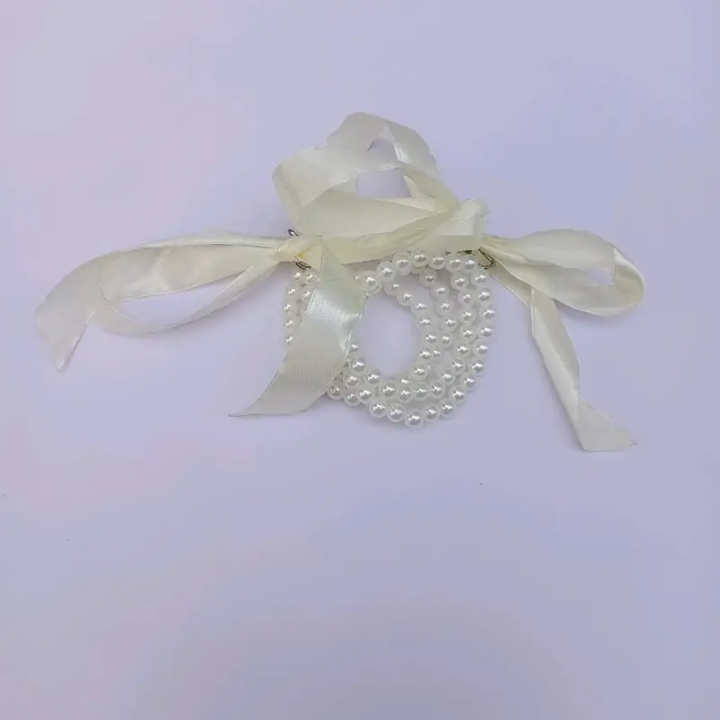 Quai giày vòng ngọc thắt nơ ruy băng đủ màu thay thế các loại dây giày gót chân Shoes Nữ Cao Su Có Quai 6