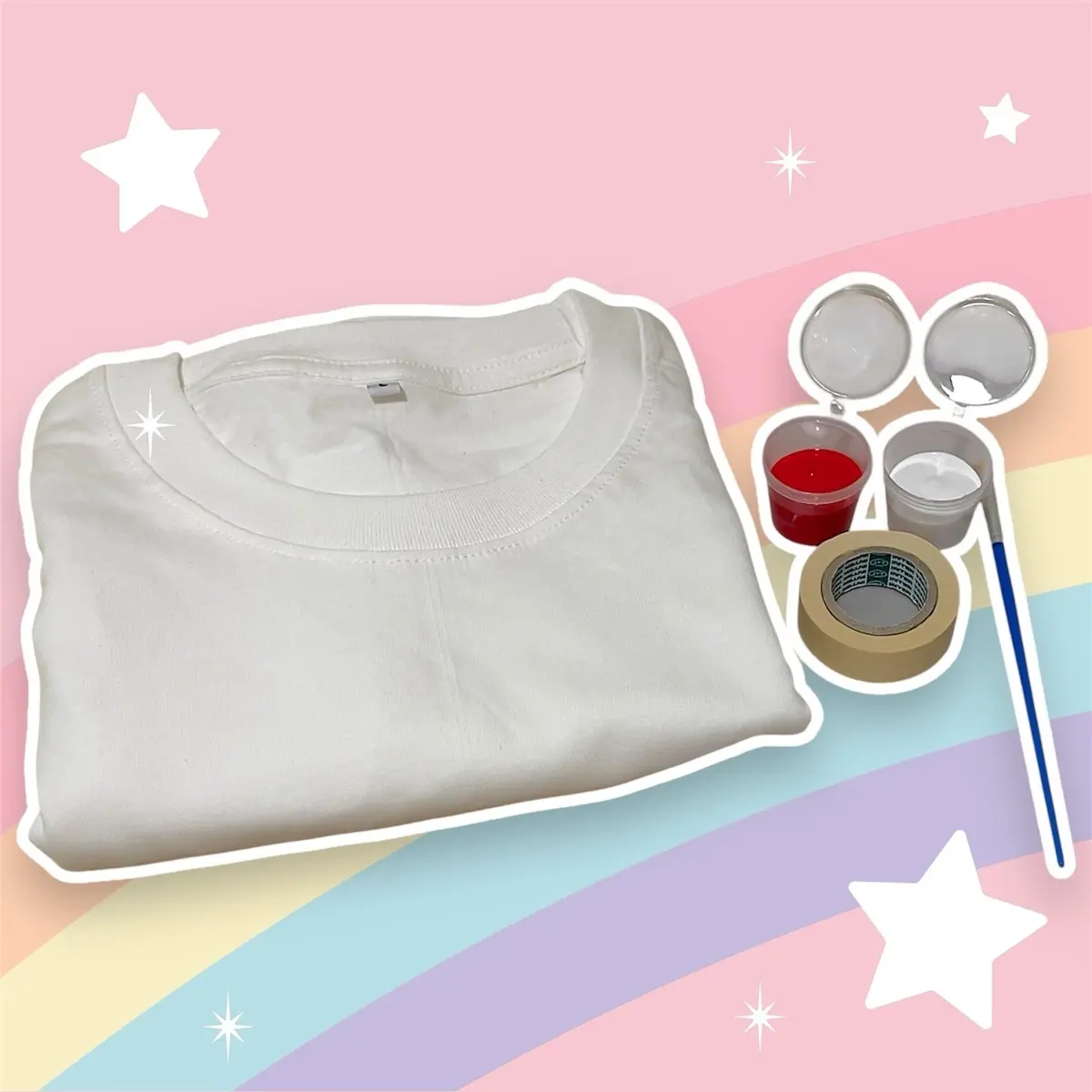 ชุดอุปกรณ์ทำเสื้อรอยจูบ อ่านรายละเอียดก่อนสั่งซื้อ kiss TShirt Lady