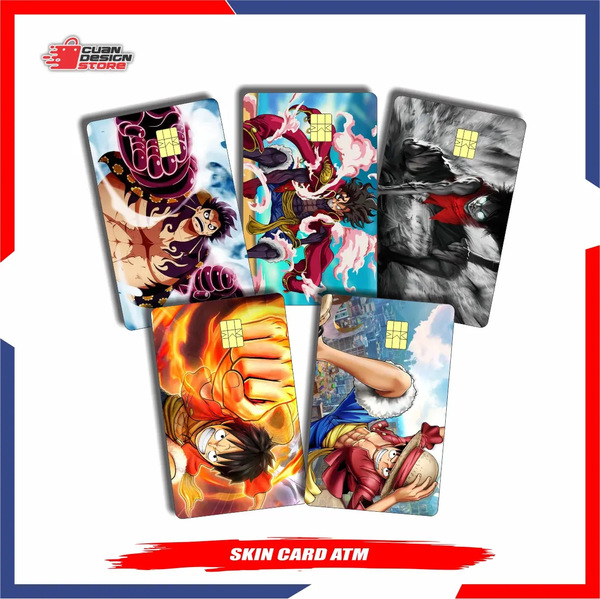 ONEPIECE SPECIAL | GARSKIN / STICKER KARTU ATM / SKIN KARTU ATM / DEBIT / CREDIT / EMONEY / FLAZZ | CARDSKINS