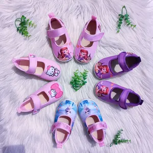 Sepatu Slip-on Imitasi Anak Perempuan Perekat Fashion