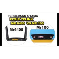 Gambar Router Wifi Modem Wifi TPLink TL-MR100 4G 300Mbps UNLOCK All Operator dari Edison Comp Kota Administrasi Jakarta Utara 4 Tokopedia