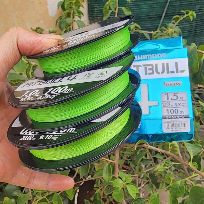 Dây Câu Lure- Dây pe Pitbull X4 100m Đi Câu Fishing Bắt Cá Câu Cá Ca Đồng