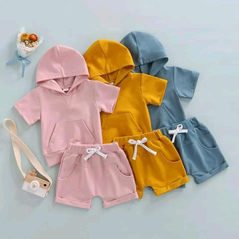 Baju anak 6 bulan - 4 tahun Bayi Lembut Cewek Cowok Katun Nyaman Berpori 0