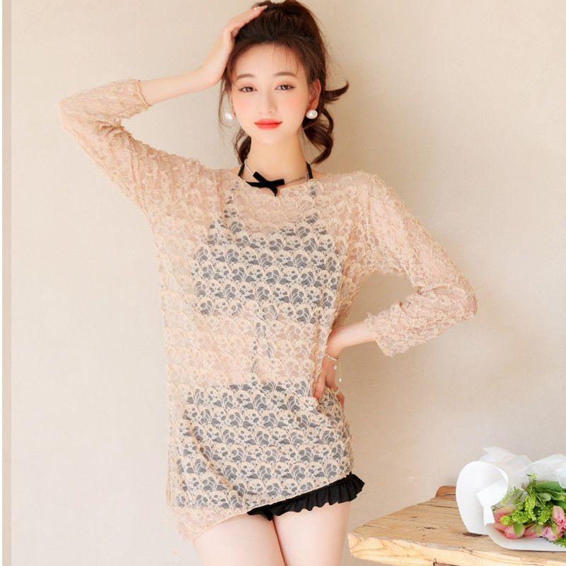 Product Introduction of Women's Swimsuit 2025 New Korean Ins Sexy Three-Piece Set Tummy Control Slimming Gathered Conservative Fairy Style Swimwear 30