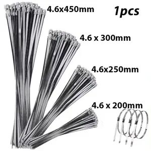 KaraengMall Kabel Ties Stainless Steel Tali Sigma Tis Anti Karat Multifungsi 1pcs