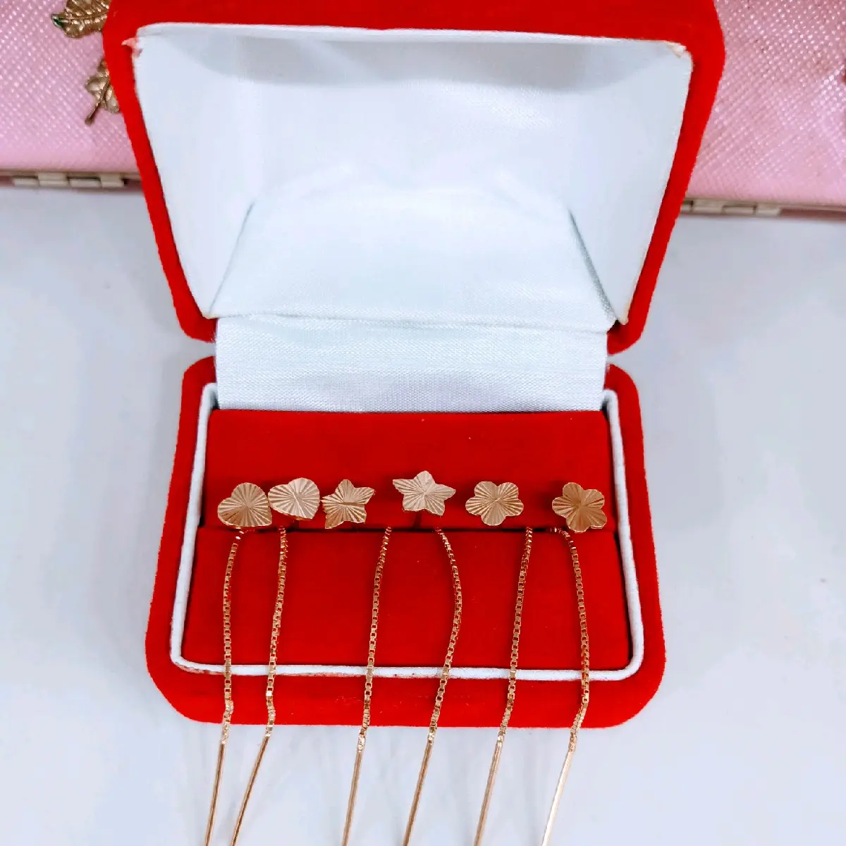Anting jarum fashion.perak 925 asli anti karat